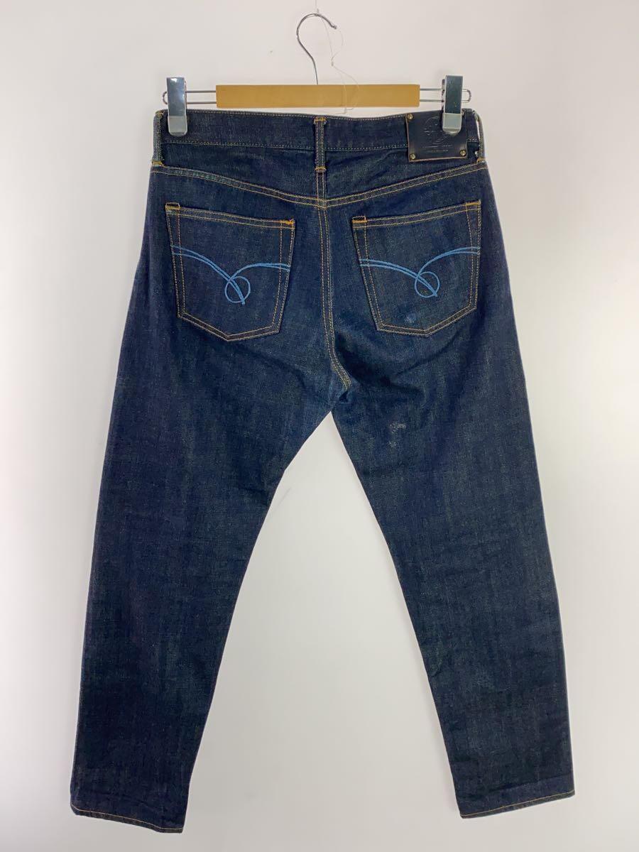 JAPAN BLUE JEANS◆13.5oz スビンゴールド面セルヴィッチ/30/コットン/IDG/無地/J062243_画像2