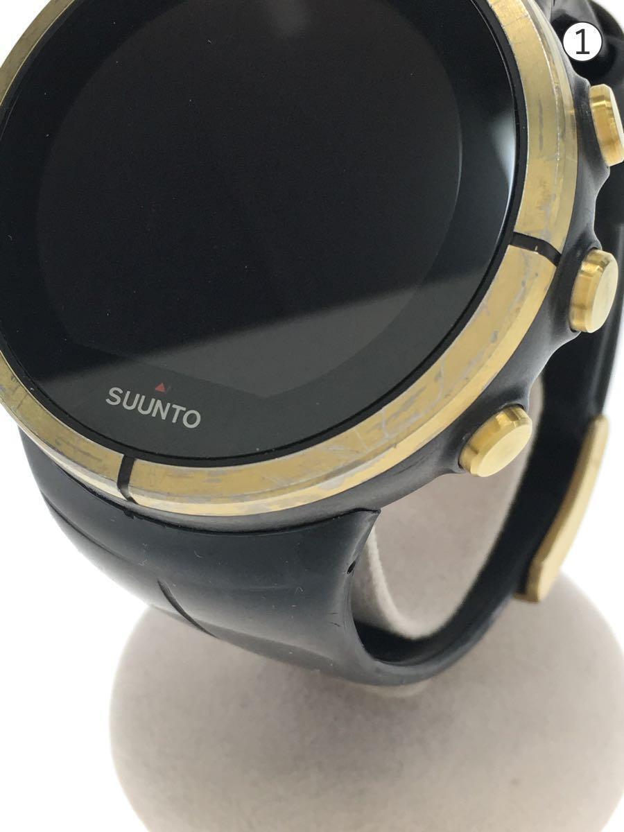 SUUNTO◆スマートウォッチ/デジタル/ラバー/BLK/BLK/OW161_画像7