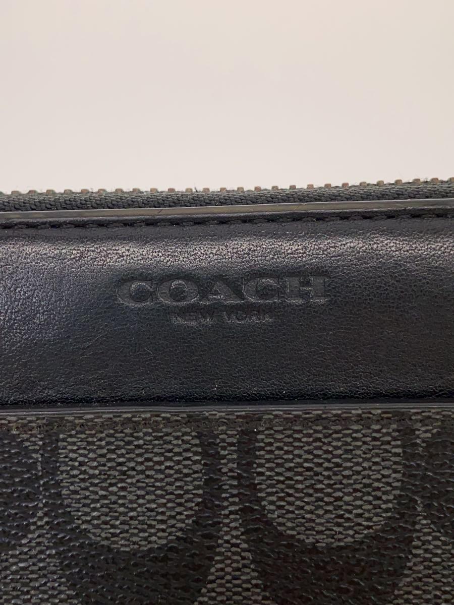 COACH◆長財布/-/BLK/メンズ/F93510_画像3