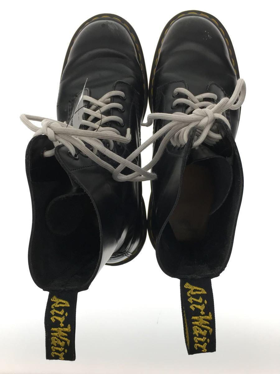 Dr.Martens◆レースアップブーツ/UK9/BLK/レザー_画像3