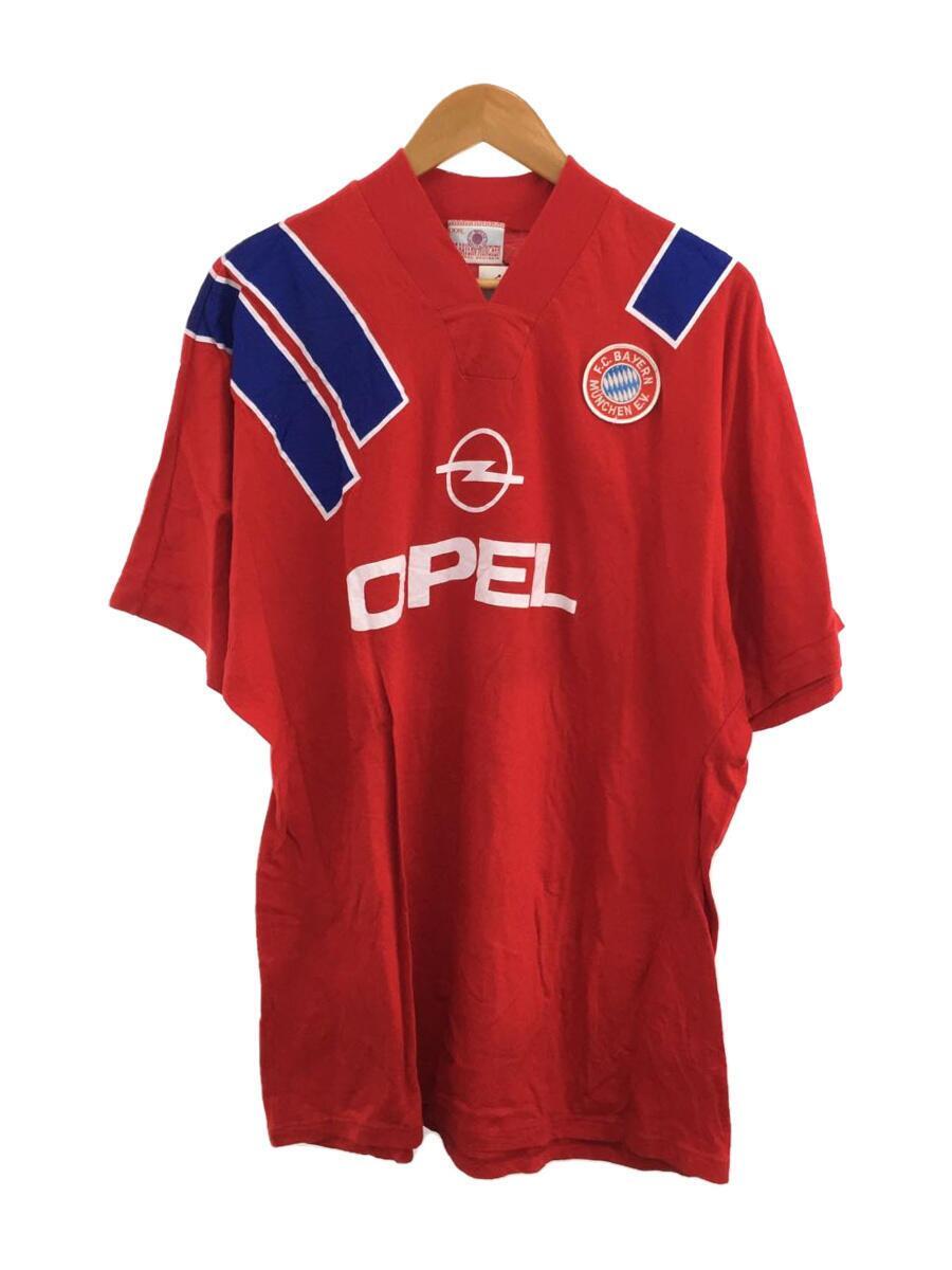 1990s/FC Bayern Munchen/Tシャツ/XXL/コットン/レッド