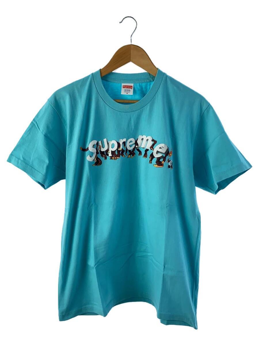 Supreme◆21SS/Apes Tee/Tシャツ/M/コットン/ブルー_画像1