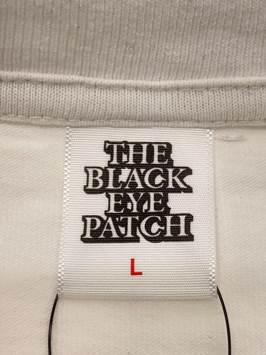 THE BLACK EYE PATCH◆Tシャツ/L/コットン/WHT_画像3