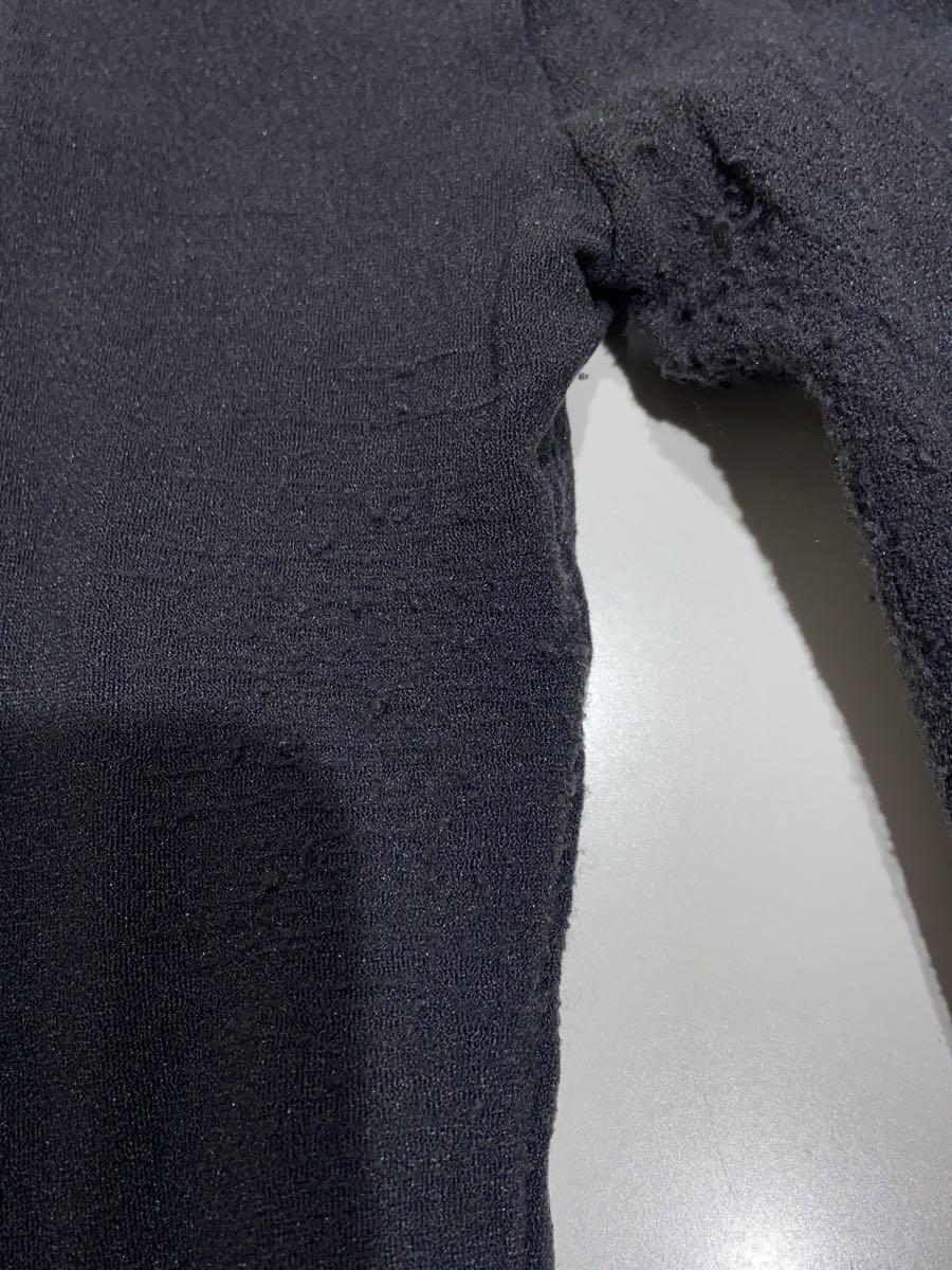 Acne Studios(Acne)* high‐necked cut and sewn / long sleeve T shirt /S/ nylon /GRY/FN-WN-TSHI000518