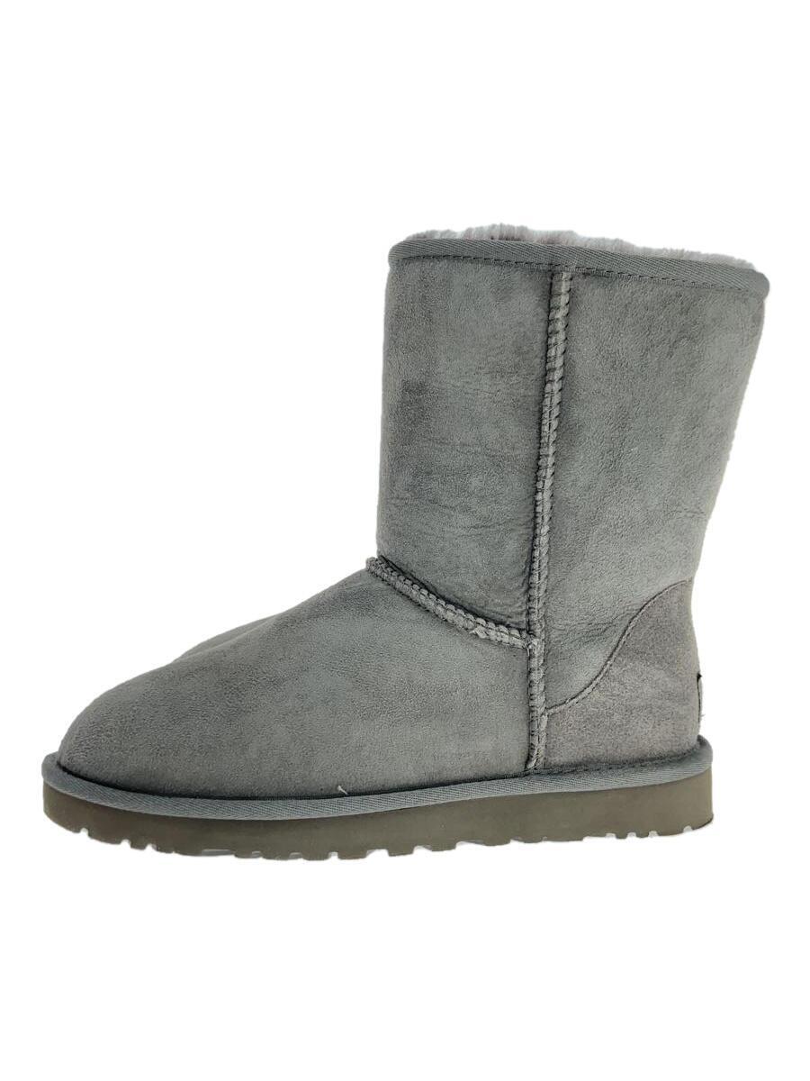 UGG australia◆ブーツ/24cm/GRY_画像1