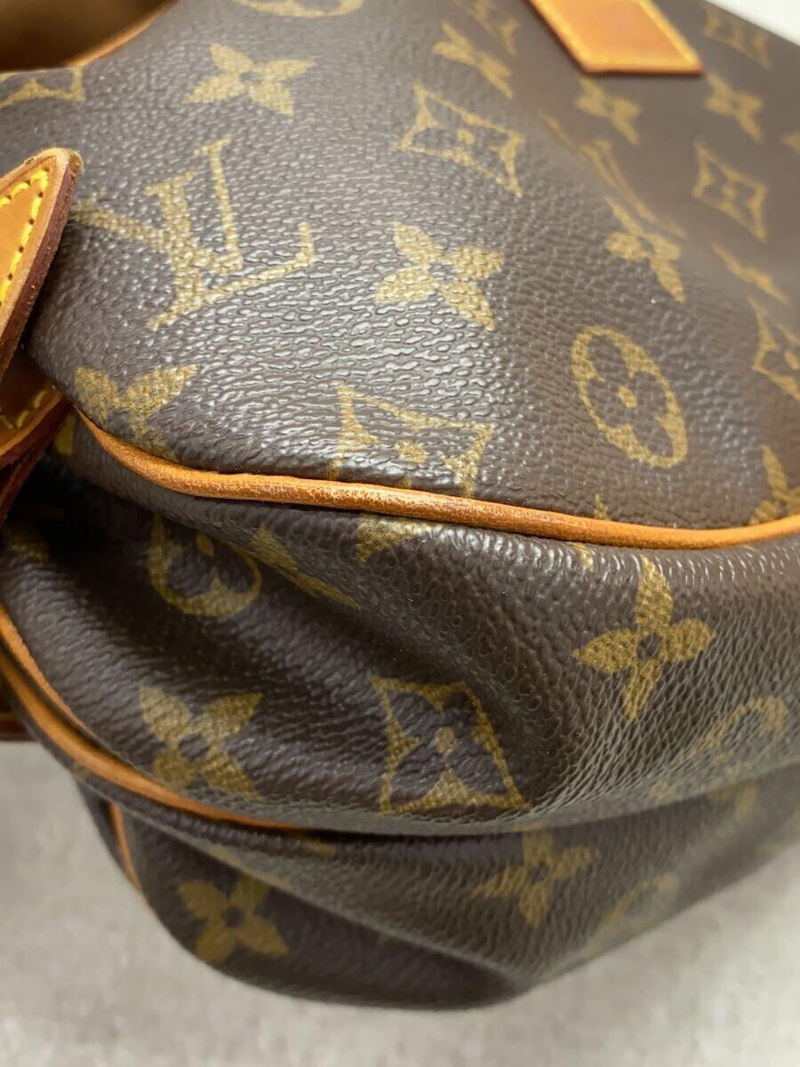 LOUIS VUITTON◆1)ソミュール30_モノグラム・キャンバス_BRW/M42256/PVC/BRW_画像7