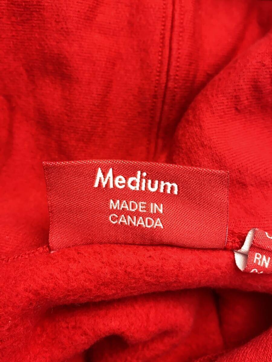 Supreme◆パーカー/M/コットン/RED/無地/19SS/Sequin Arc Hooded Sweatshirt_画像4