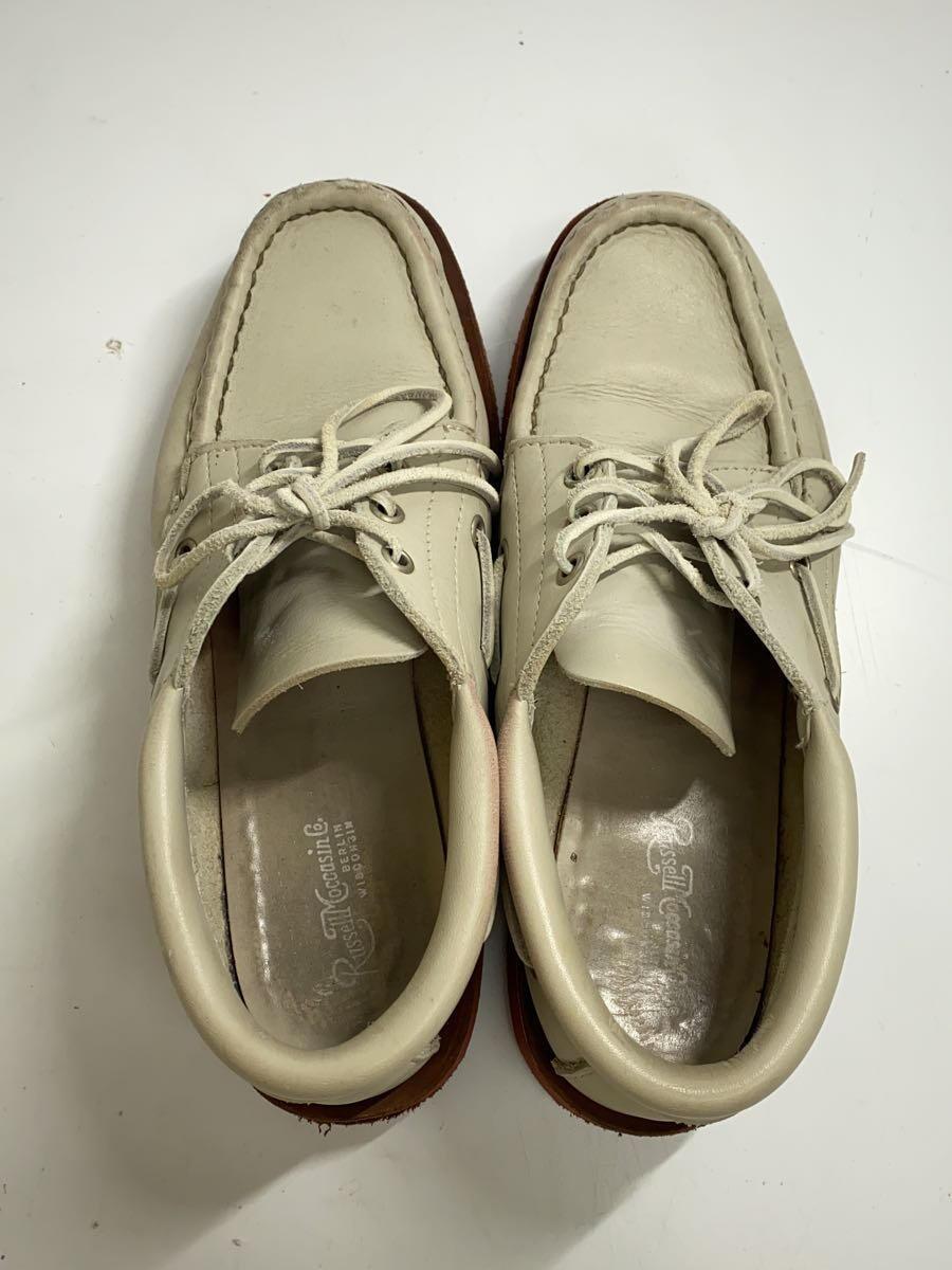 Russell Moccasin◆シューズ/-/BEG/レザー/ベージュ/モカシン/_画像3