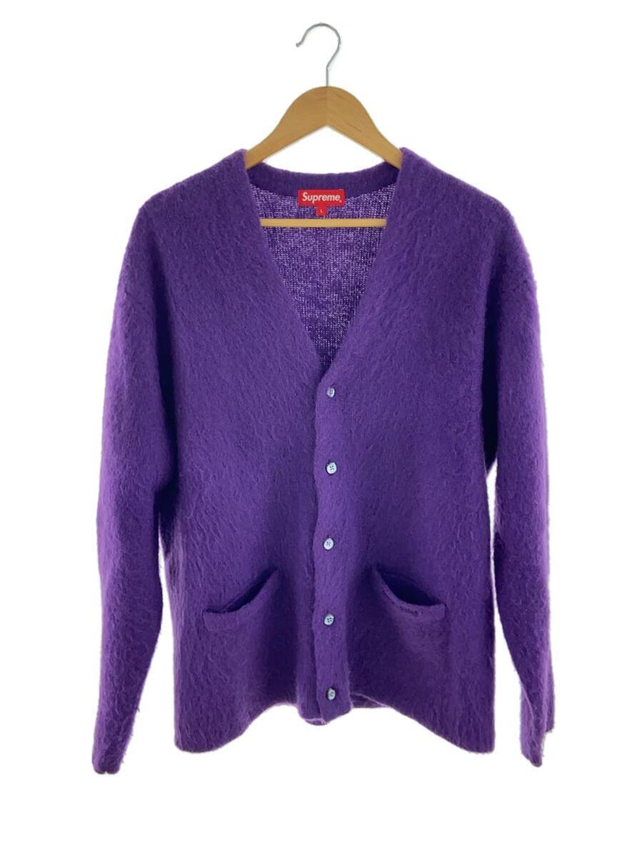 Supreme◆20AW/Brushed Mohair Cardigan/L/モヘア/PUP