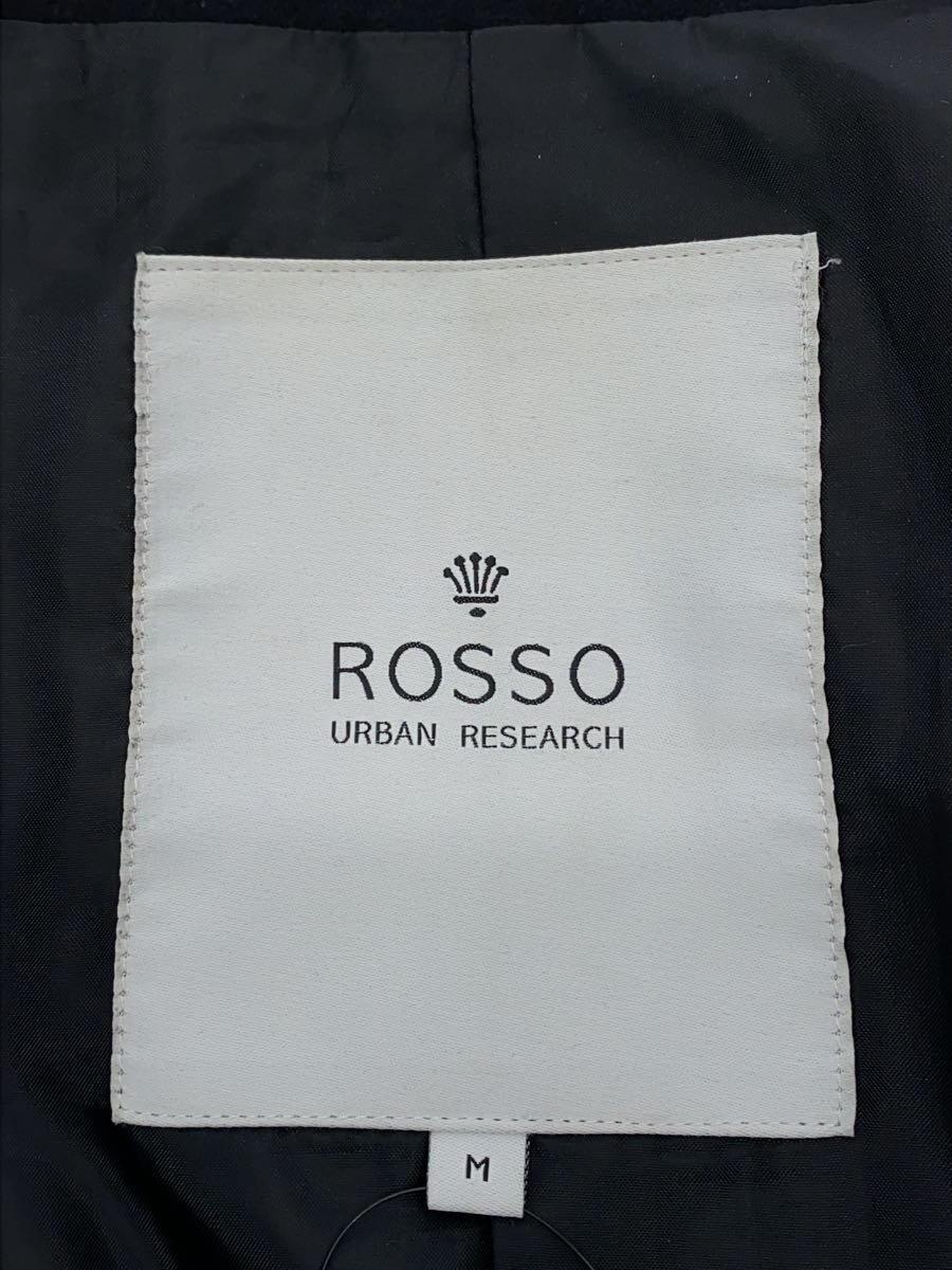 ROSSO URBAN RESEARCH◆ダブルブレスト/コート/M/ウール/BLK/RA97-17M006_画像3