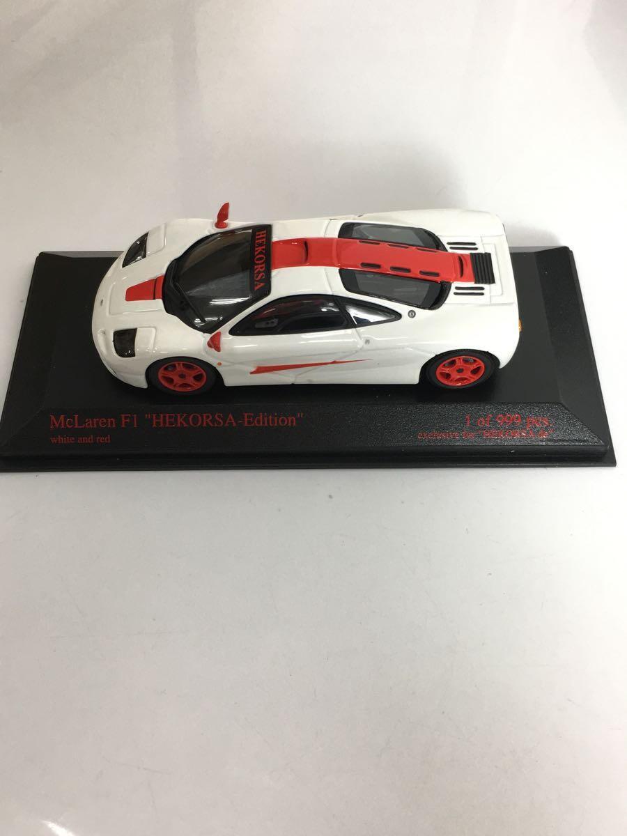 MINICHAMPS◆ミニカー/133442/1/43 PMA ミニチャンプス Mclaren F1 HEKORSA-Edit_画像2