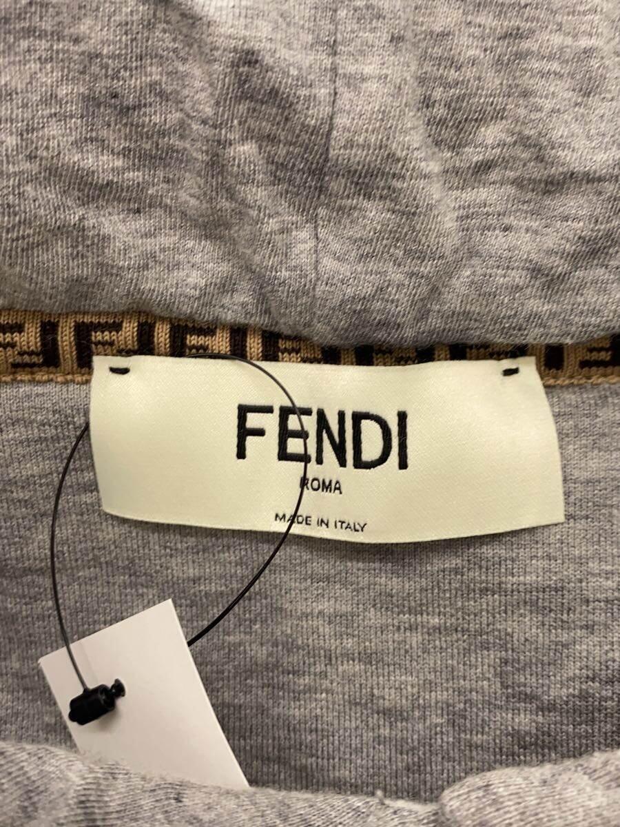 FENDI◆パーカー/XS/コットン/GRY/fs7516 alcb_画像3