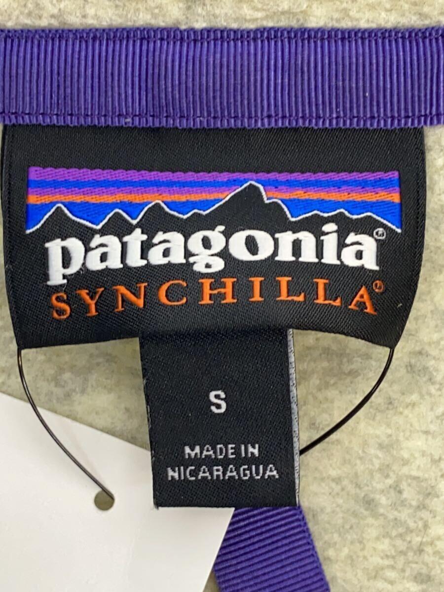 patagonia◆シンチラ・スナップT・プルオーバー_ホワイト/S/ポリエステル/WHT_画像3