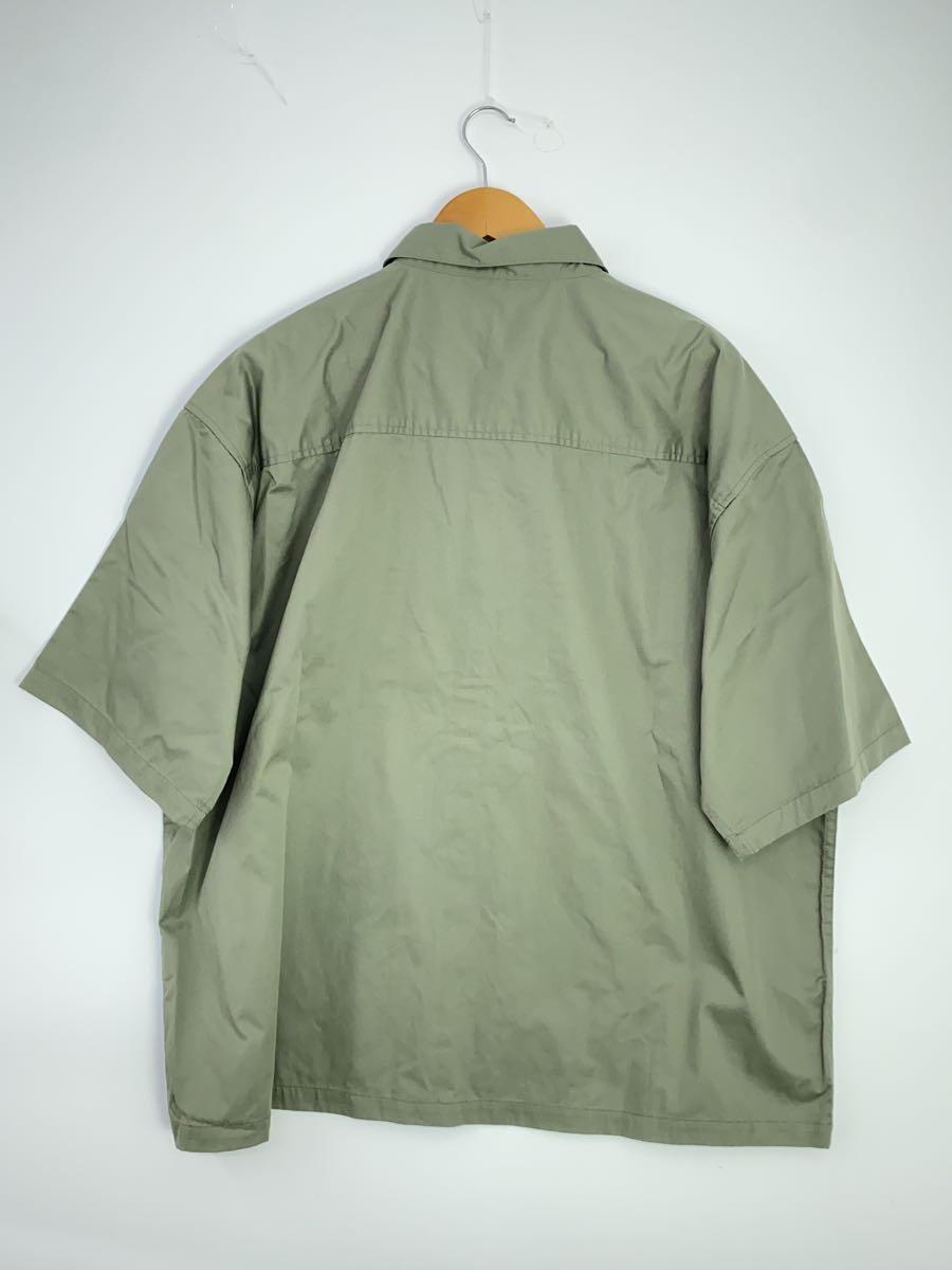 DICKIES◆半袖シャツ/XL/ポリエステル/KHK/2278-1090_画像2