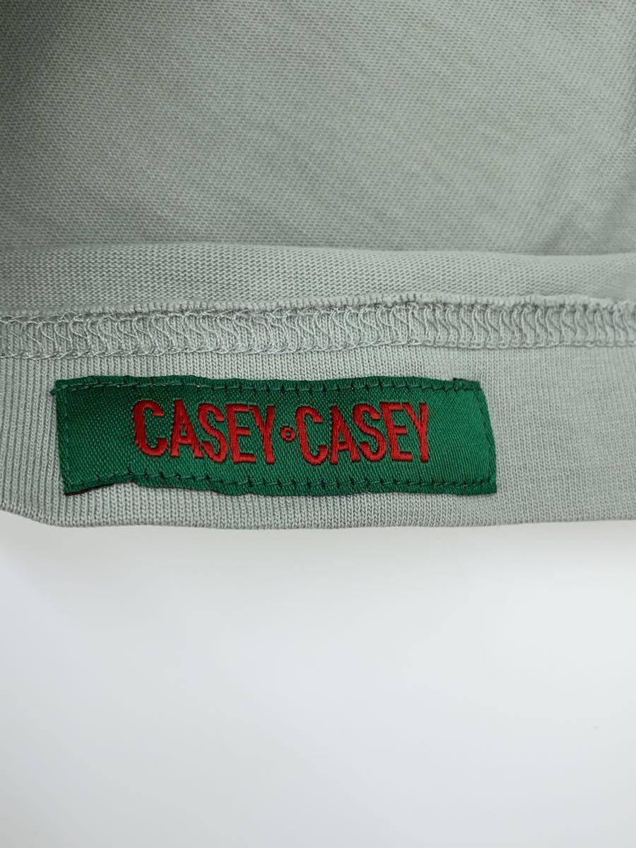 CASEY CASEY◆Tシャツ/M/コットン/GRY/無地/S20021_画像3