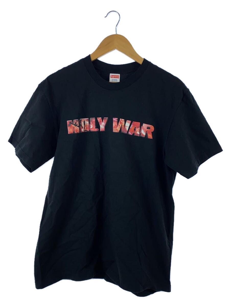 Supreme◆23AW/David LaChapelle Holy War Tee/Tシャツ/M/コットン/BLK_画像1