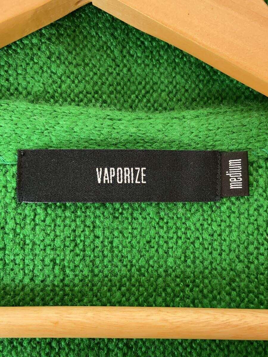 Vaporize◆Spancole Cardigan/カーディガン(厚手)/M/アクリル/GRN/11-15-0178-052_画像3