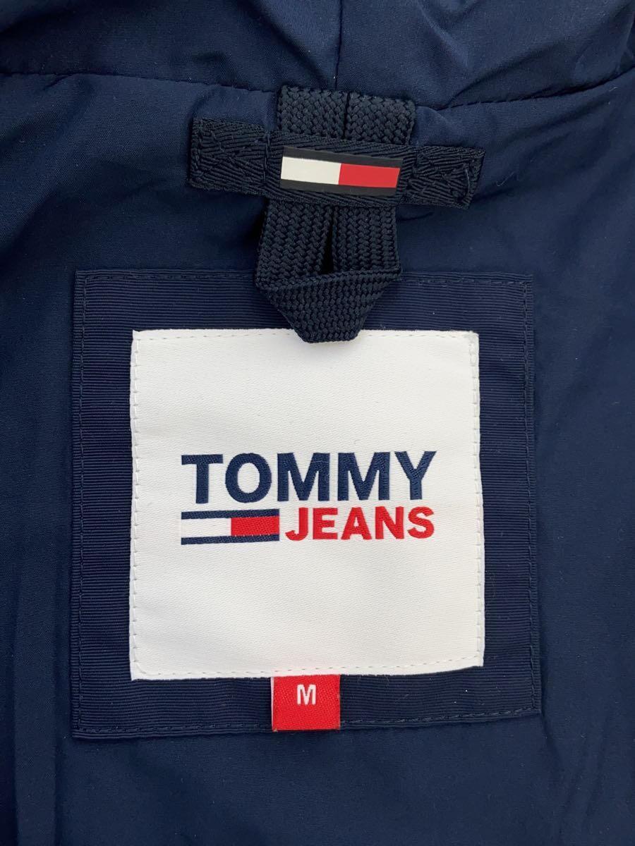 TOMMY JEANS◆フリースジャケット/フリース/フード付/M/ポリエステル/ネイビー/紺/DW0DW11093_画像3