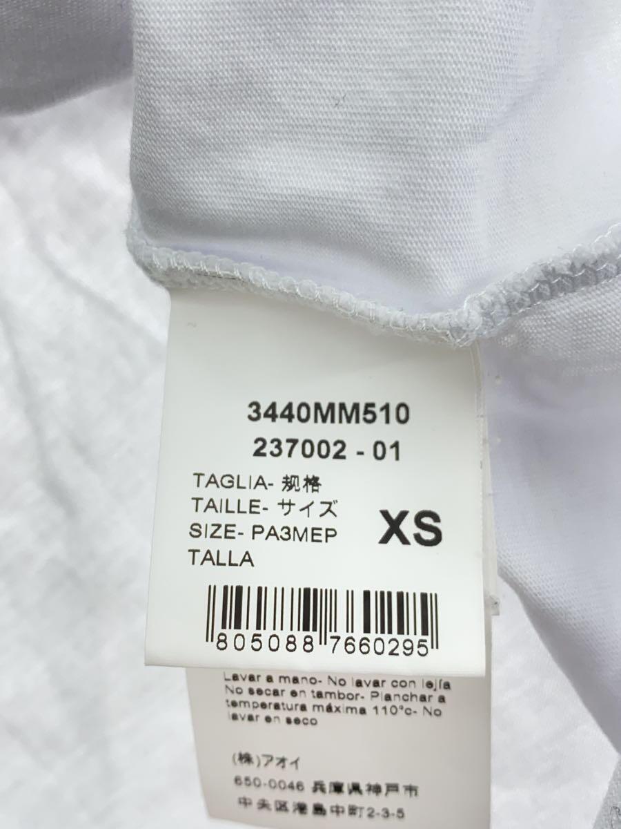 MSGM◆Tシャツ/XS/コットン/WHT/手書きタイプロゴ_画像4