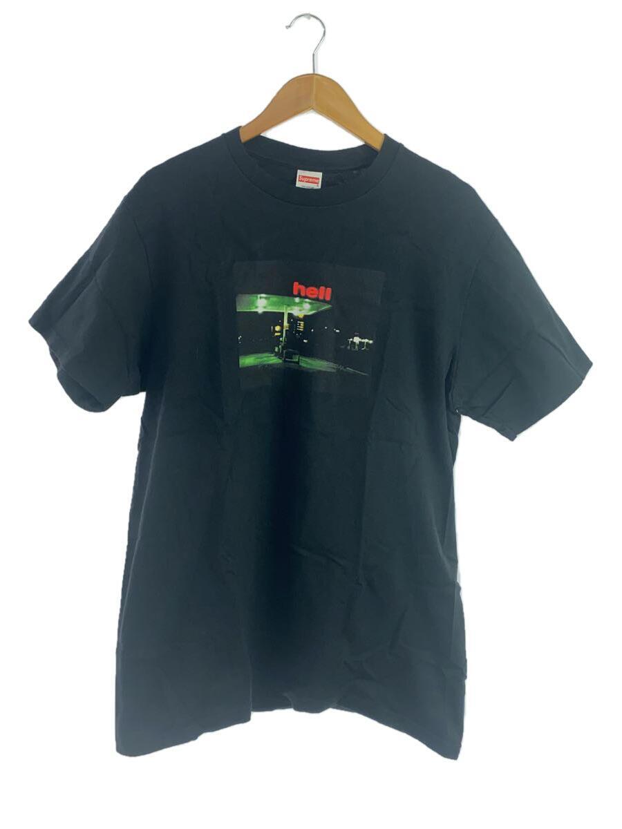 Supreme◆23AW/hell tee/Tシャツ/L/コットン/BLK