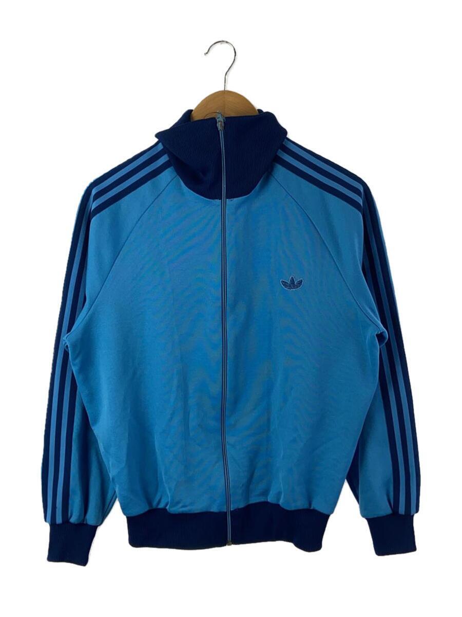 adidas◆ジャージ/-/コットン/BLU/ADS-4F_画像1