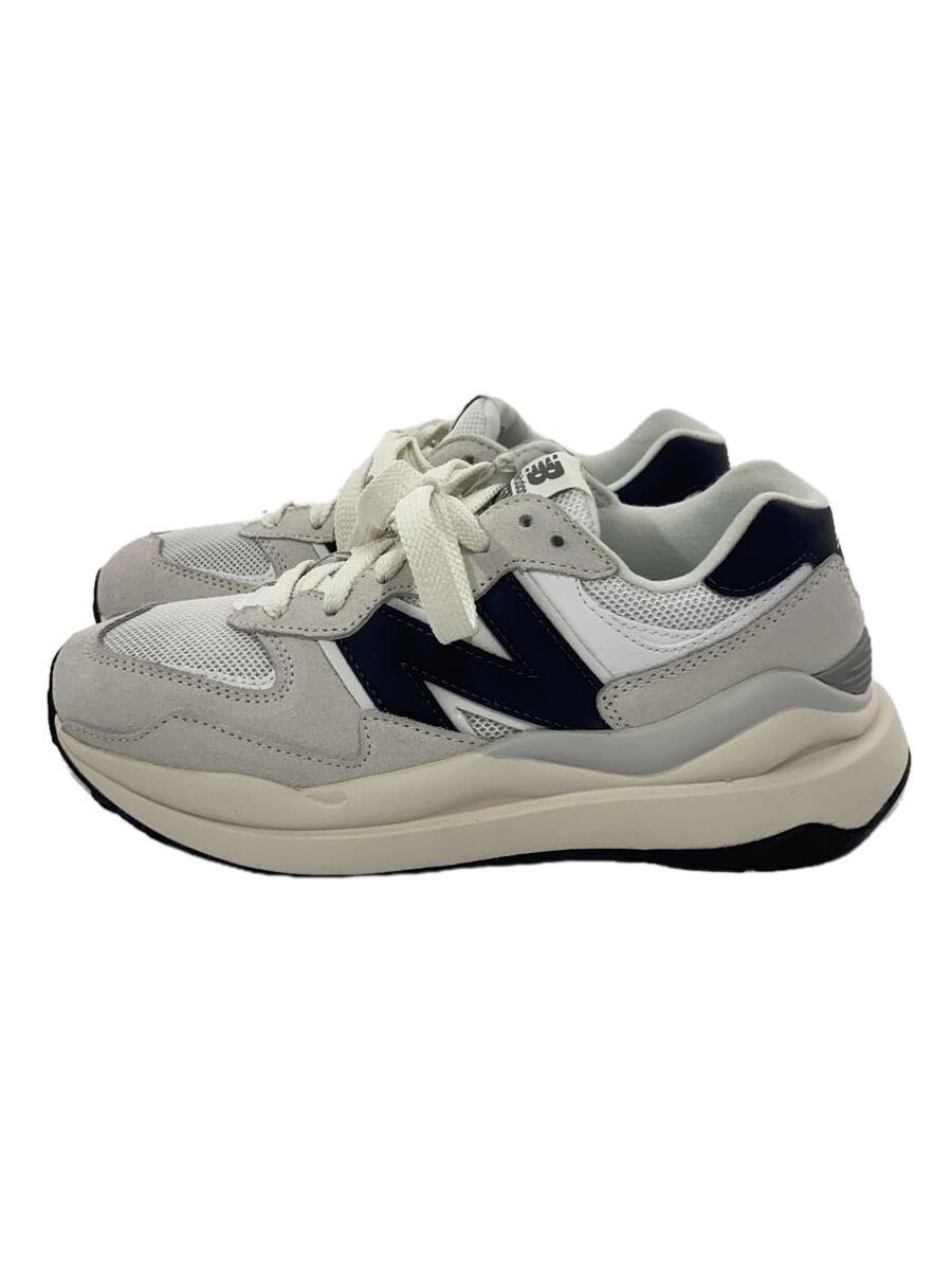 NEW BALANCE◆ローカットスニーカー/23cm/WHT/M5740ESC