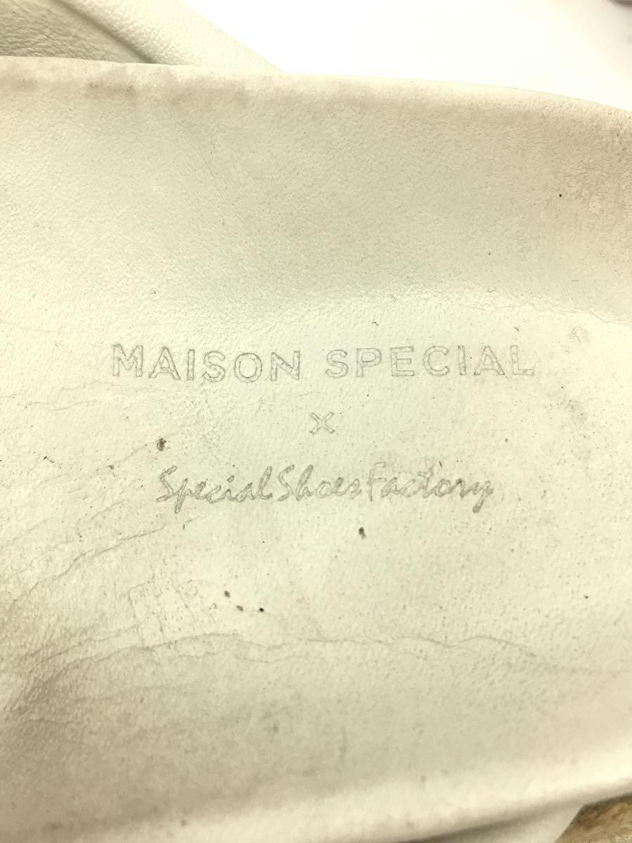 MAISON SPECIAL◆サンダル/27.5cm/WHT/11221561204_画像6