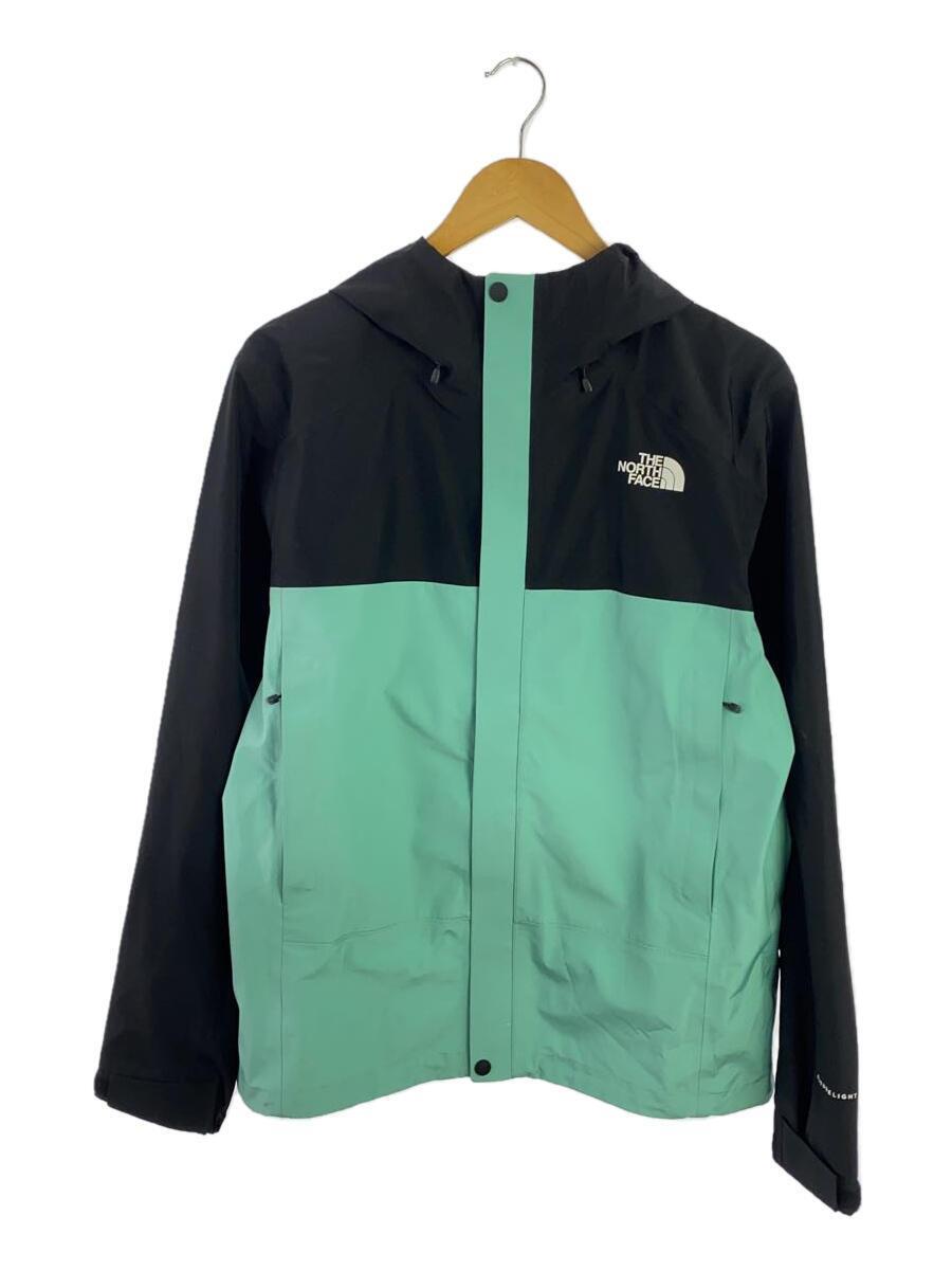 THE NORTH FACE◆FL DRIZZLE JACKET_FL ドリズルジャケット/L/ナイロン/BLU/無地_画像1