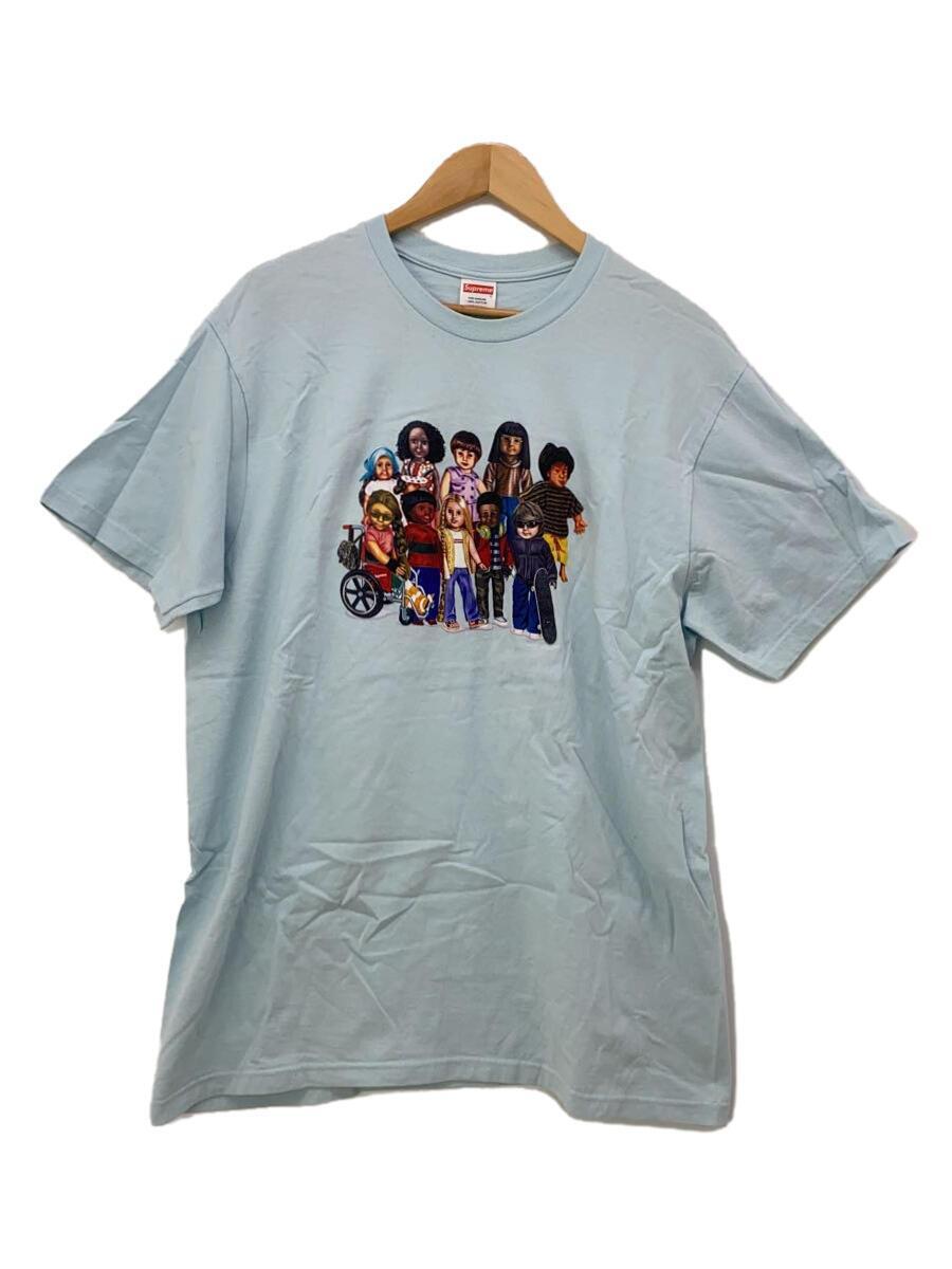 Supreme◆23SS CHILDREN TEETシャツ/L/コットン/BLU