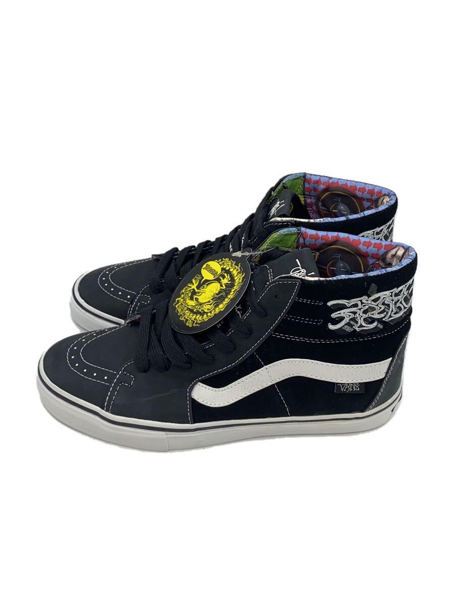 VANS VAULT◆ハイカットスニーカー/28cm/BLK/キャンバス