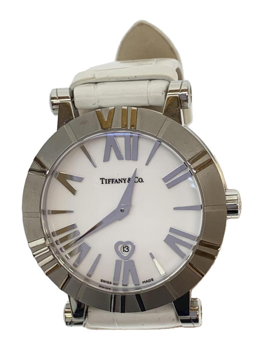 TIFFANY&Co.◆クォーツ腕時計/アナログ/-/SLV/WHT