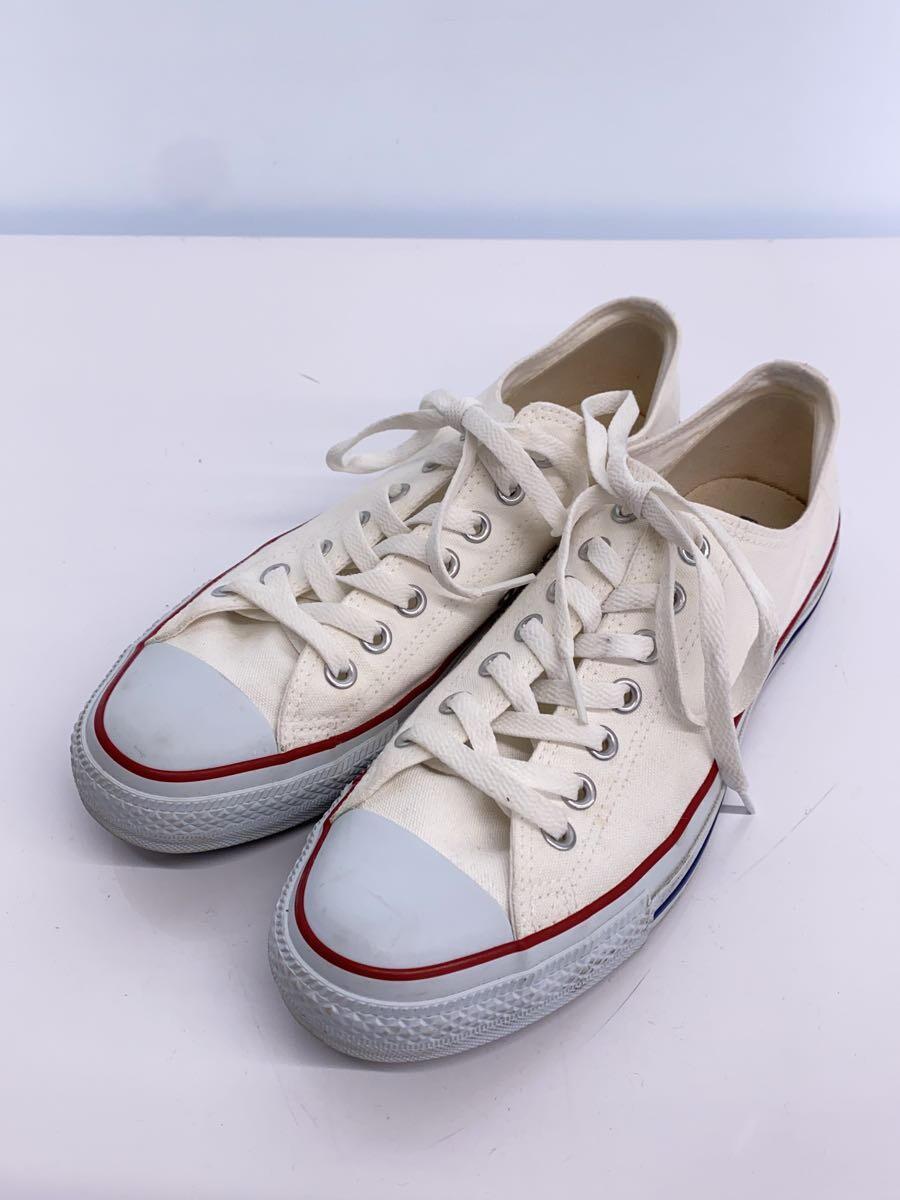 CONVERSE◆ALL STAR OX/M7652/27.5cmローカットスニーカー/WHT/キャンバス_画像2