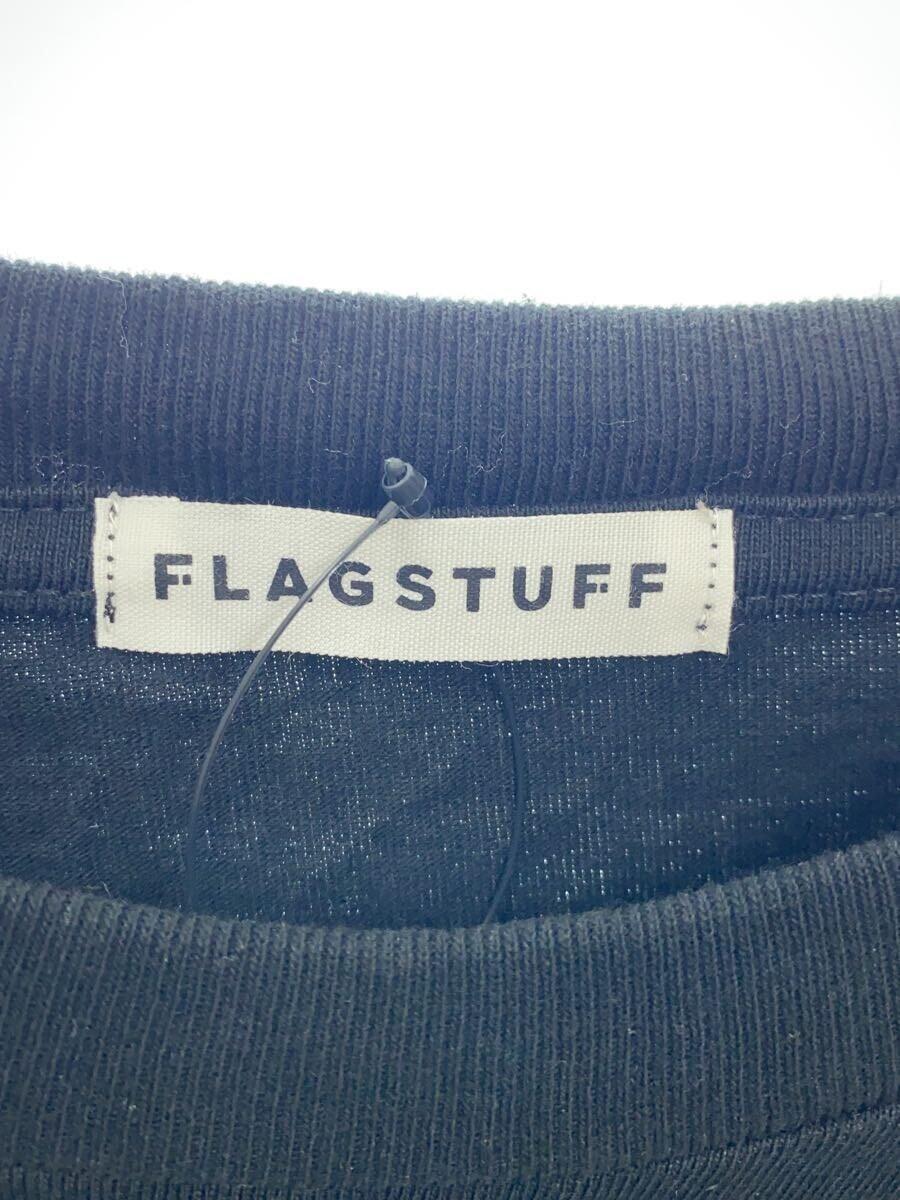 F-LAGSTUF-F◆Tシャツ/-/コットン/BLK/プリント_画像3