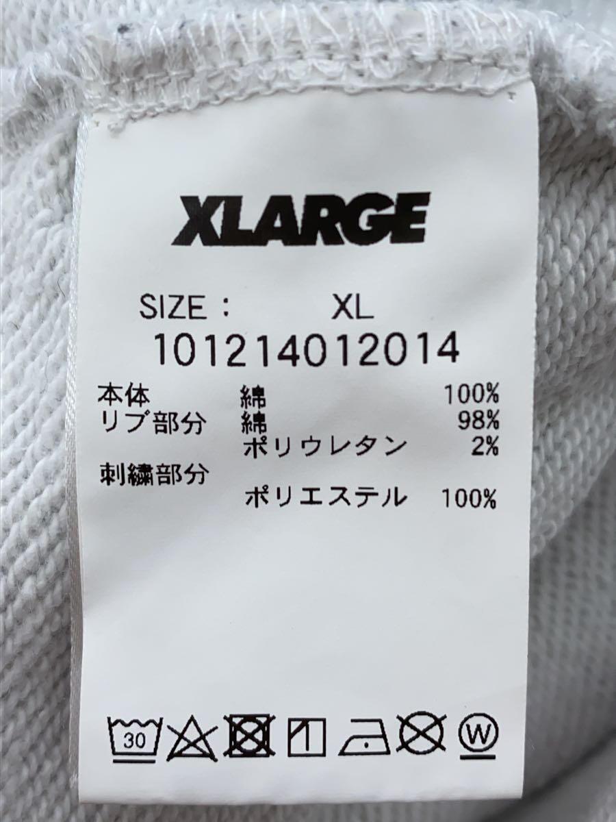 X-LARGE◆スウェット/XL/コットン/GRY/無地/101214012014_画像4
