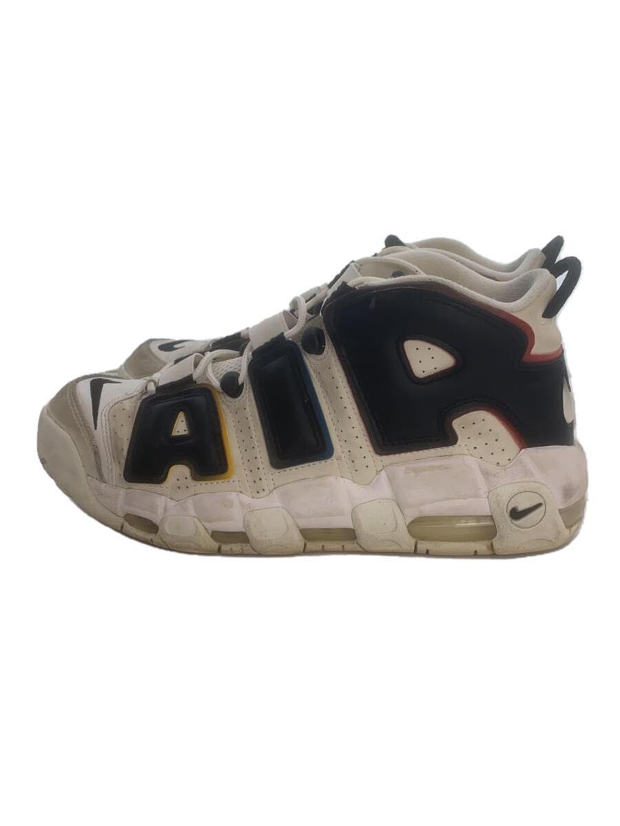 NIKE◆AIR MORE UPTEMPO 96_エア モア アップテンポ 96/27cm/WHT_画像1