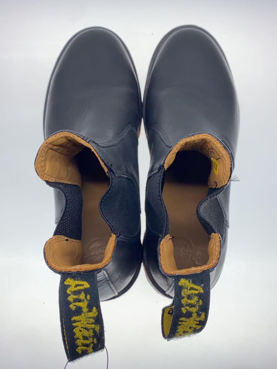 Dr.Martens◆履きジワ有/サイドゴアブーツ/US9/BLK/レザー/2976_画像3