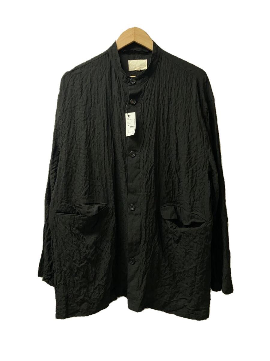 YOKO SAKAMOTO◆21SS/CLASSIC SHIRT/長袖シャツ/M/モダール/BLK