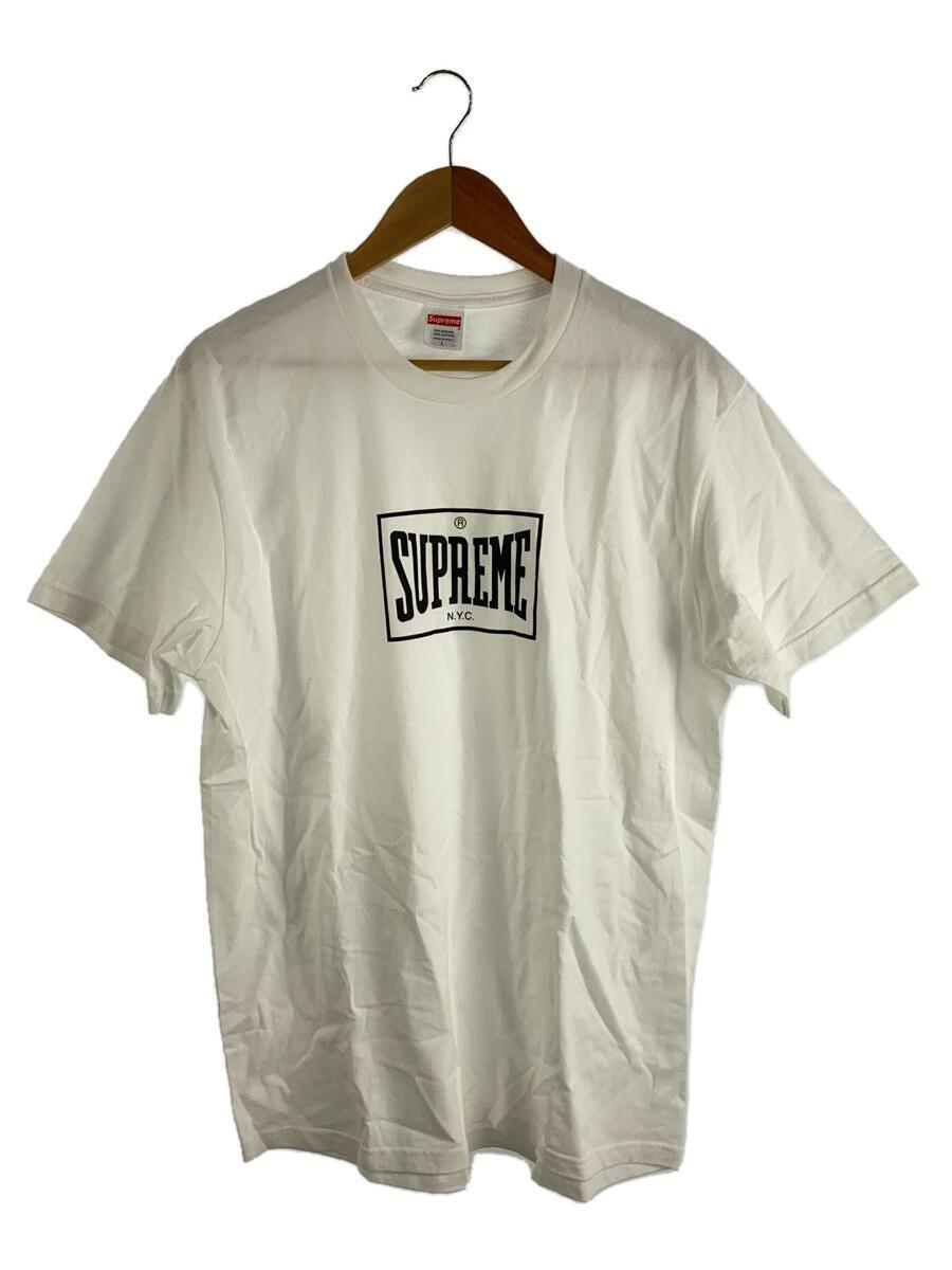 Supreme◆Tシャツ/L/コットン/WHT/23AW/Warm Up Tee