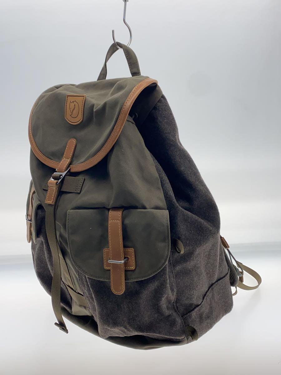 FJALL RAVEN◆Varmland Rucksack/ヴァームランド/サイドポケット1つ付き/リュック/ウール/ブラウン_画像2