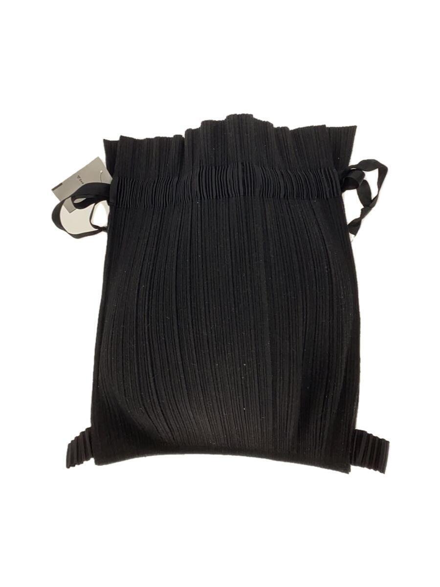 PLEATS PLEASE ISSEY MIYAKE◆バッグ/ポリエステル/BLK/PP04-AG031