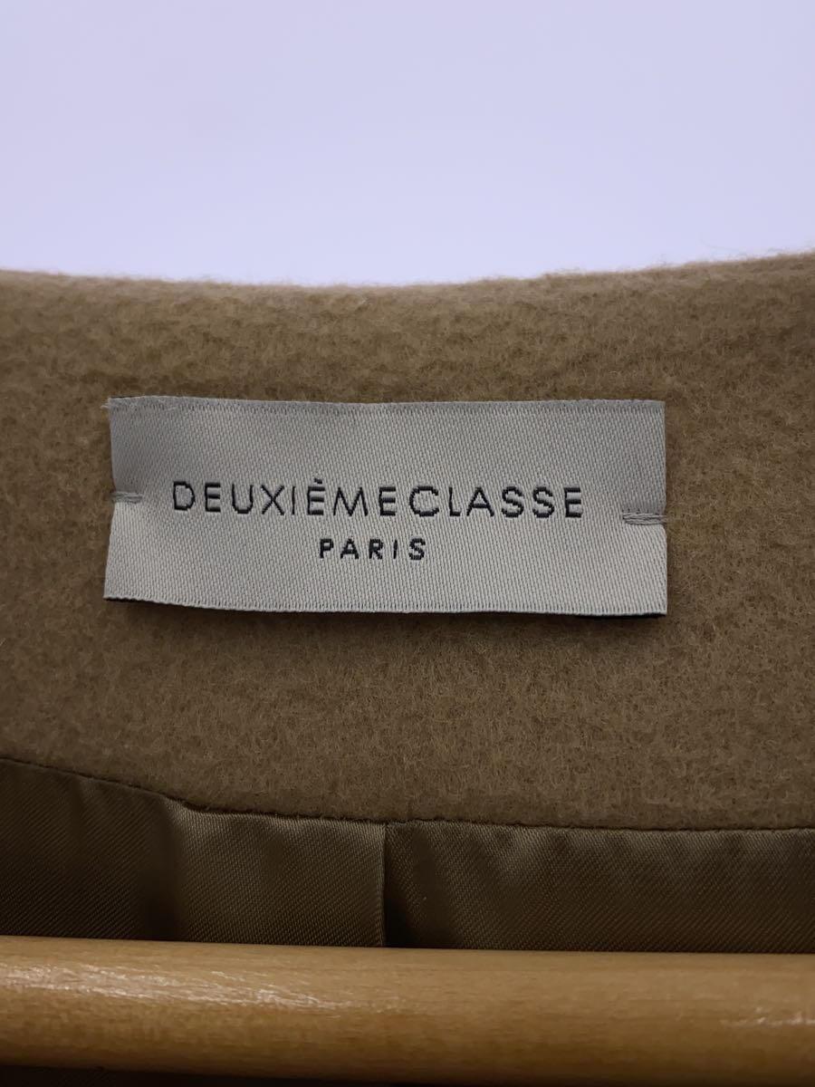 Deuxieme Classe◆コート・ノーカラーオーバーコート/ウール/CML/18-020-500-5020-3-0_画像3