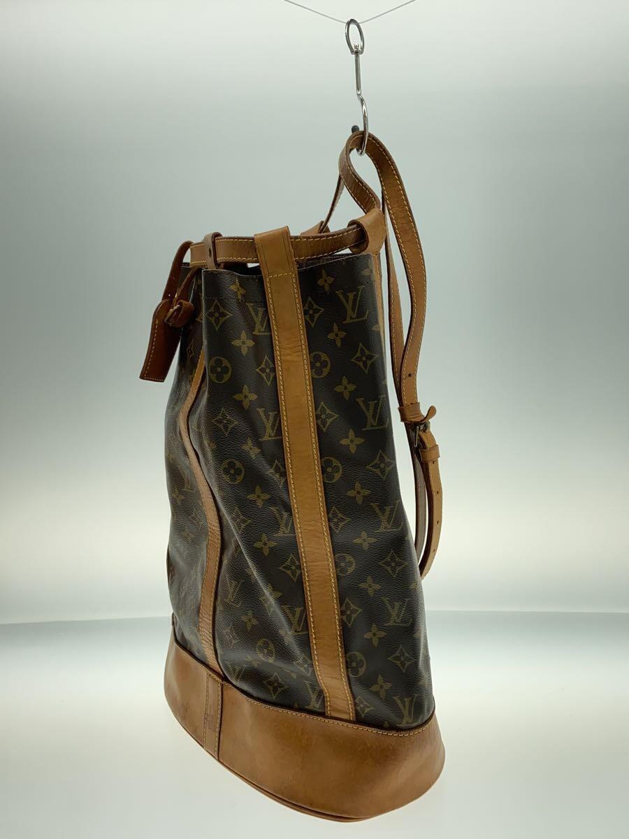 LOUIS VUITTON◆ランドネGM_モノグラム・キャンバス_BRW/PVC/BRW_画像2