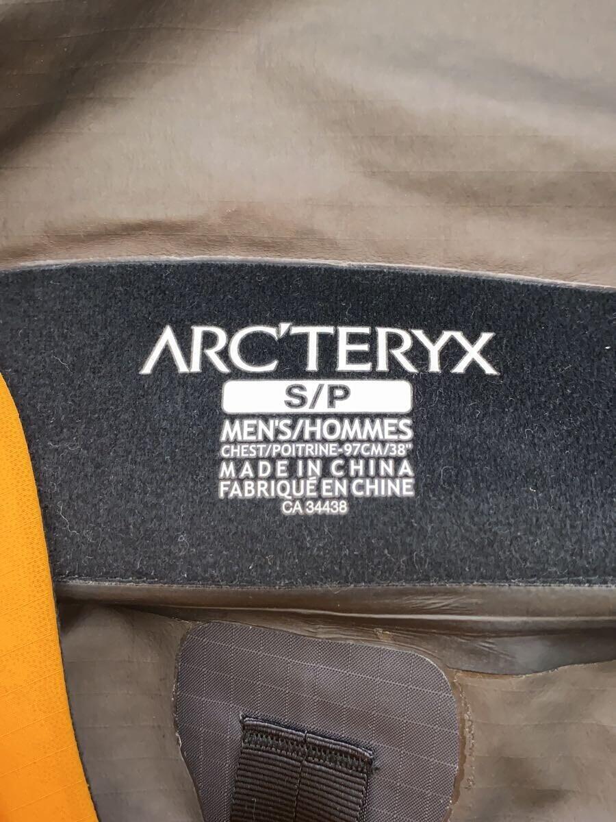 ARC’TERYX◆マウンテンパーカ/S/ナイロン/ORN/10968-105270_画像3