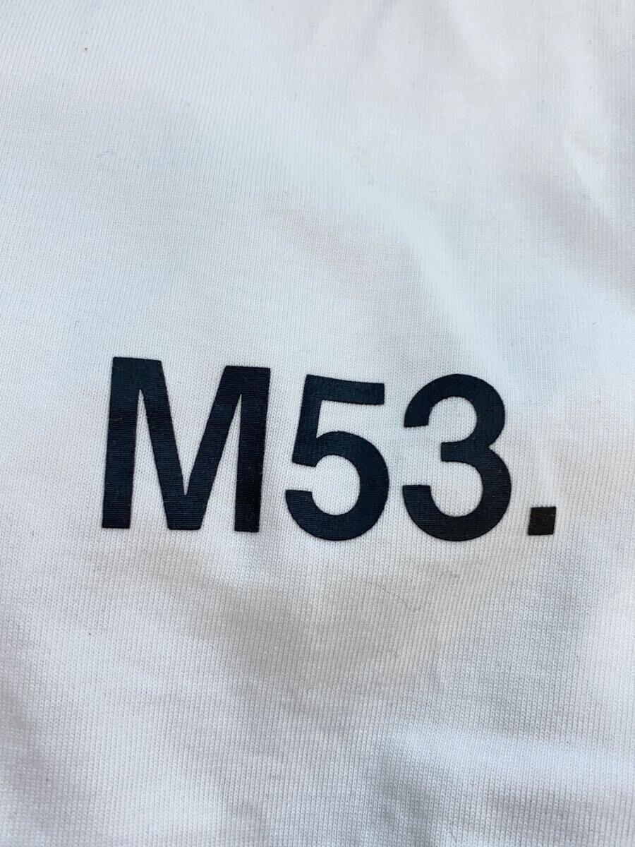 M53.◆Tシャツ/-/コットン/WHT/MC-001_画像3