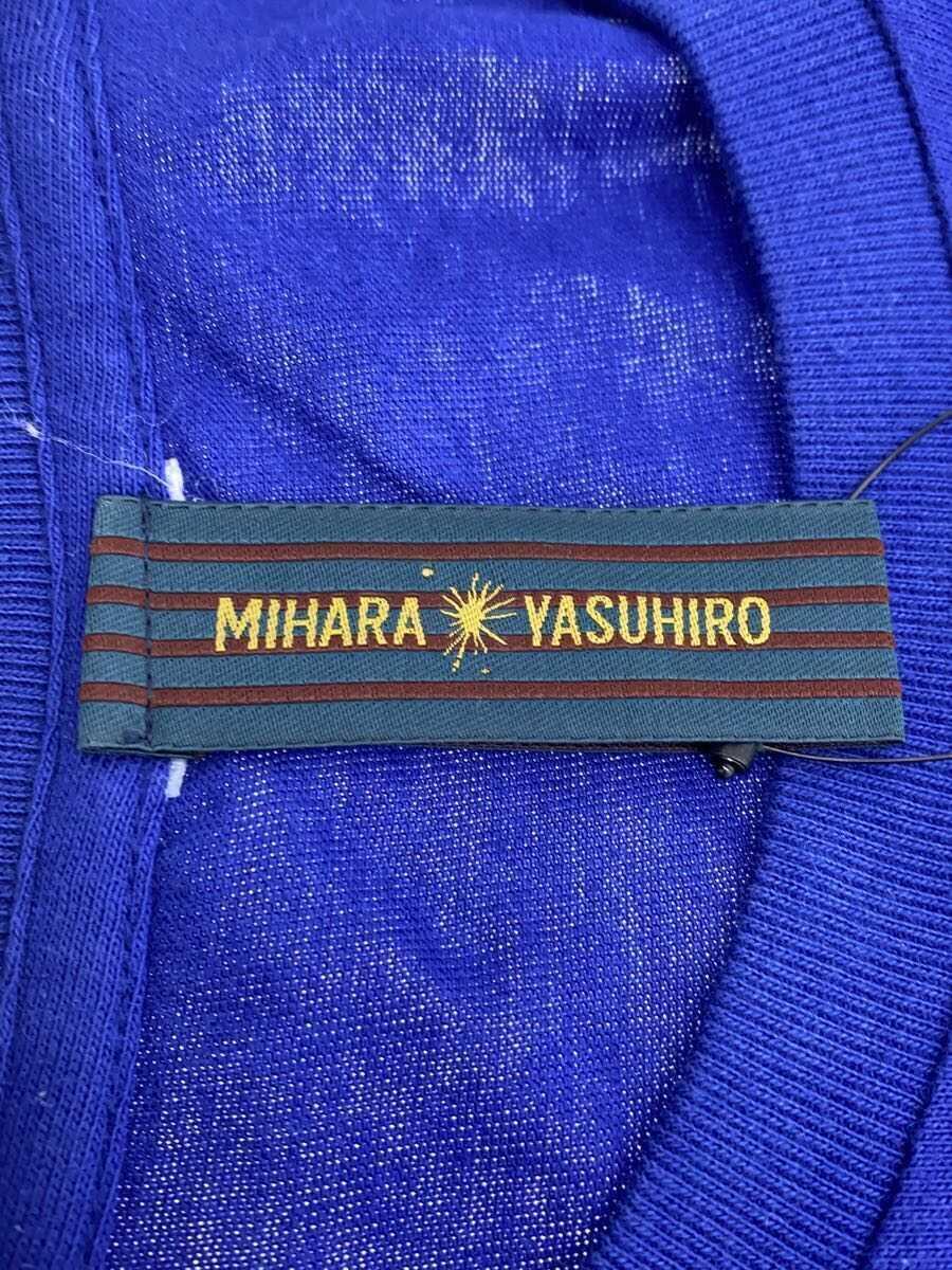 MIHARA YASUHIRO◆Tシャツ/S/コットン/ブルー/42690001_画像3