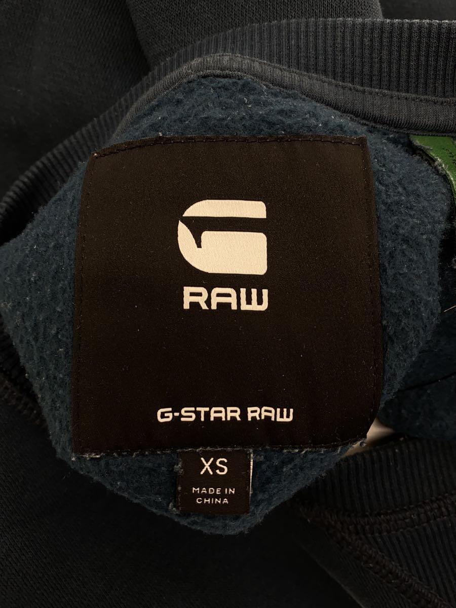 G-STAR RAW◆スウェット/XS/コットン/NVY/無地_画像3