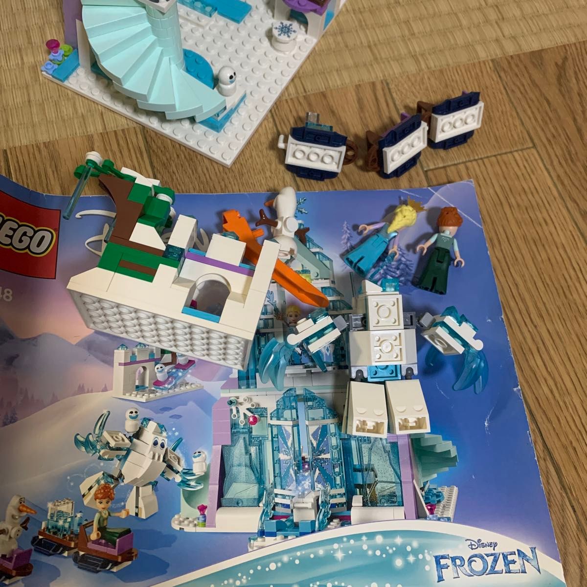 LEGO レゴ ディズニープリンセス “アイスキャッスル・ファンタジー" アナと雪の女王 41148 組立書つき　現状品