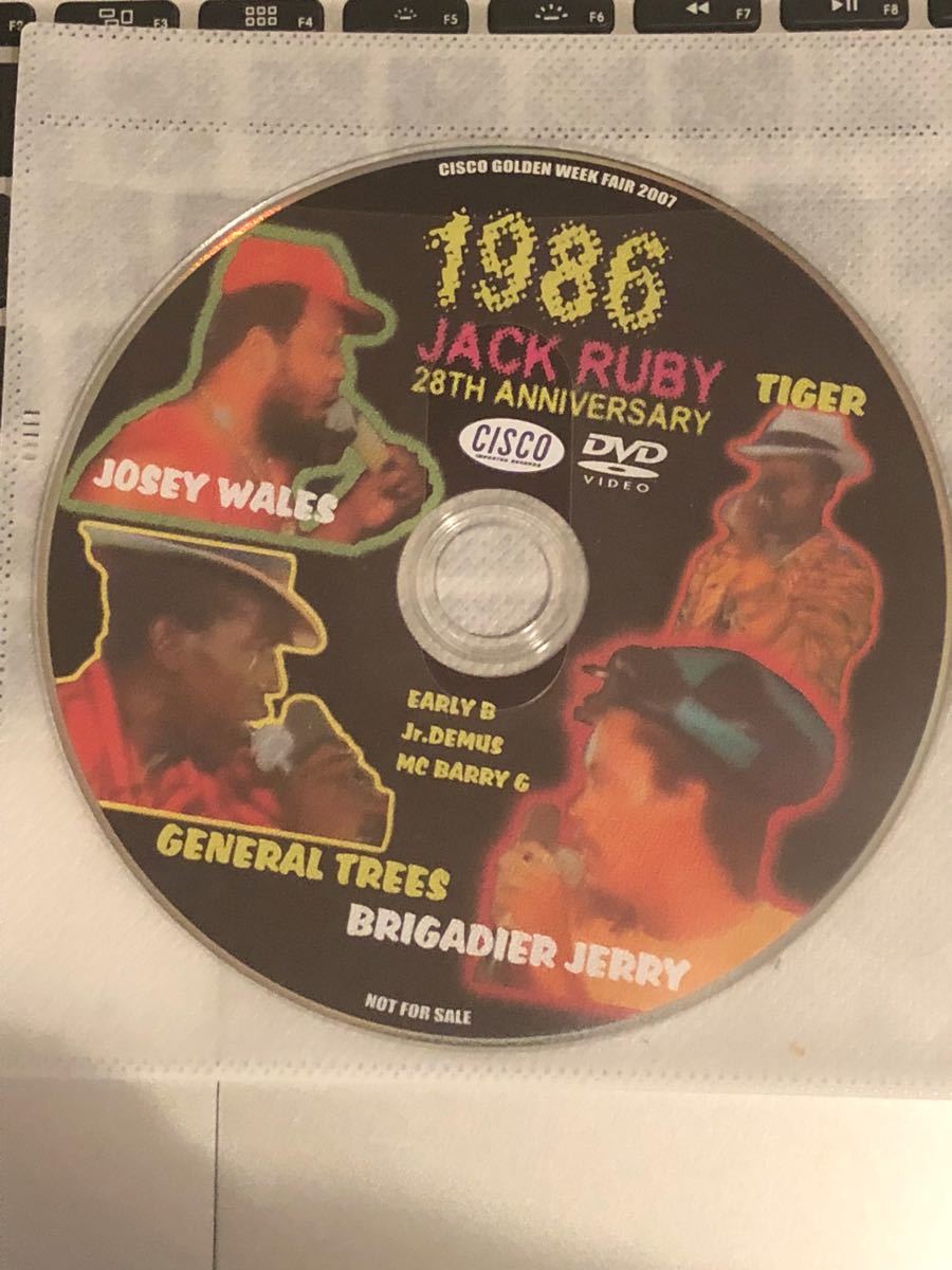 CISCO DVD ノベルティ REGGAE JACK RUBY DJ MURO MIXCD_画像1