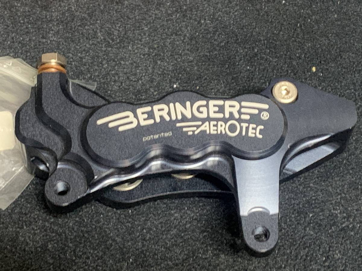 BERINGER ベルリンガー 6ピストンキャリパー ヒダリ BLACK キャリパーピッチ:102mm XRA-BLACK 在庫セール_画像1