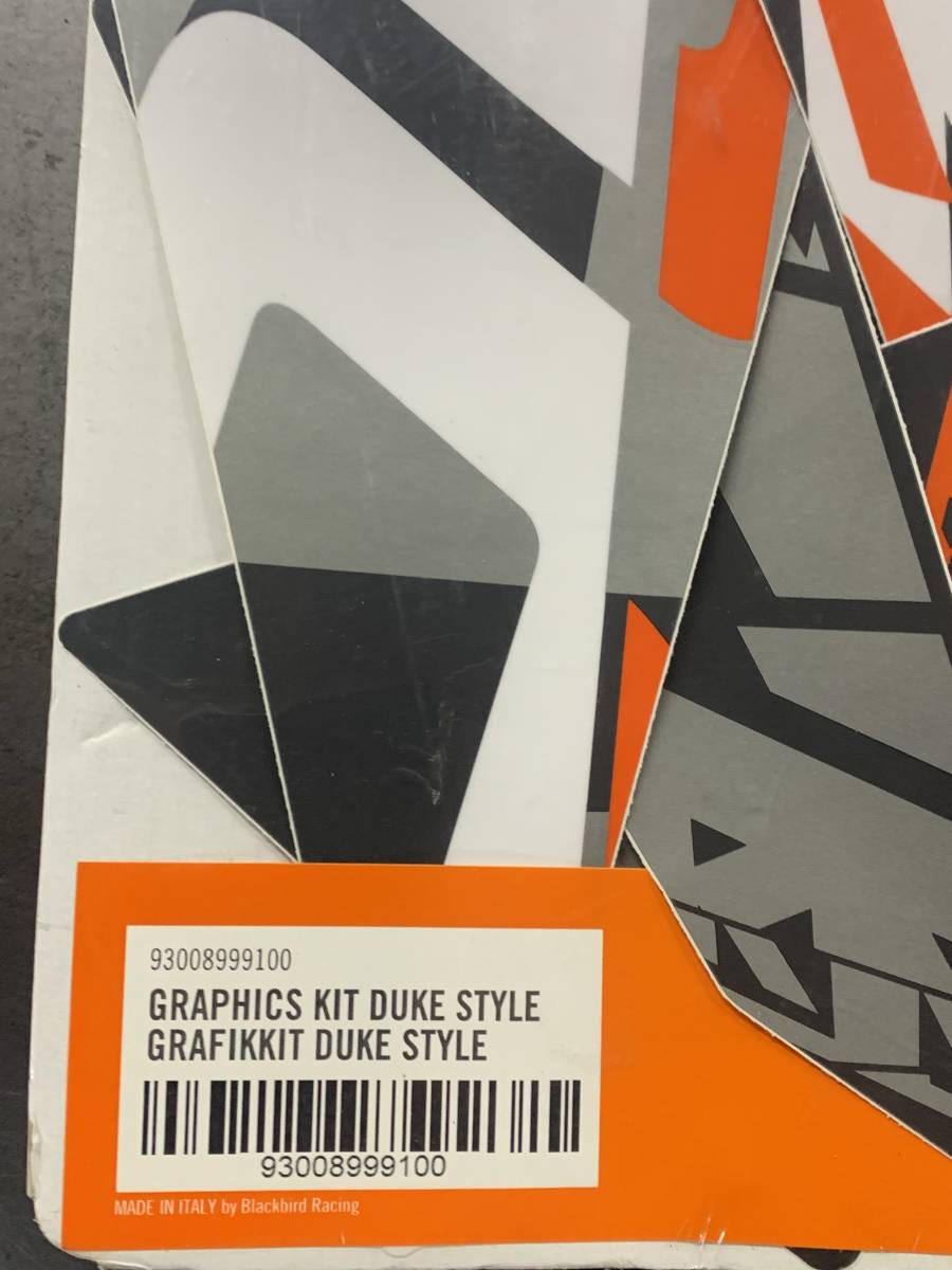 　KTM390DUKE デカールSTYLE GRAPHICS KIT 未使用_画像3